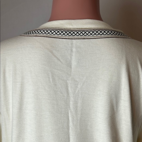 Hastings & Smith Women's Embroidered Top Shirt 3/4 Sleeve Size 1X - Picture 6 of 8